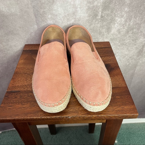 Dr  Scholls Faux Suede “Far Out” Platform Espadrille Sip-On Size 10M - Picture 4 of 15